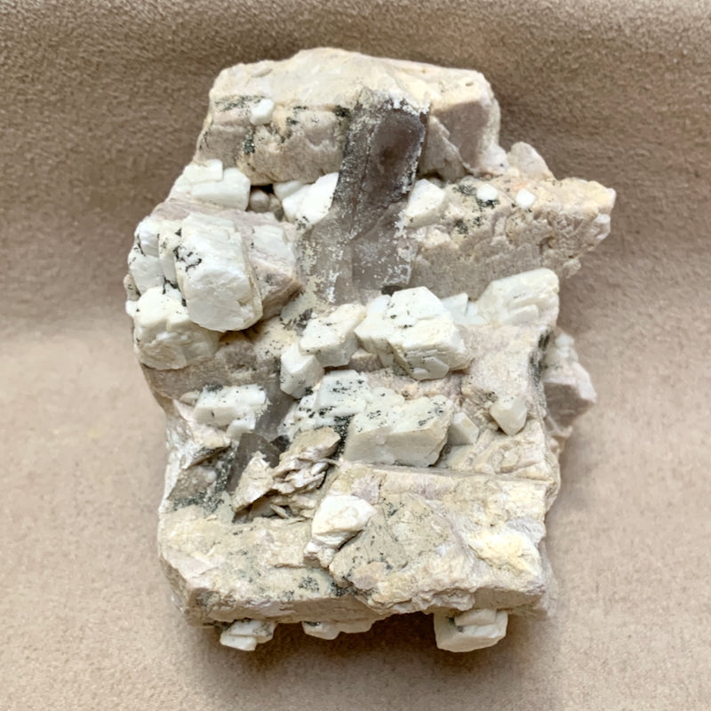 Smoky Quartz, Albite & Orthoclase (Dona Ana County, New Mexico)