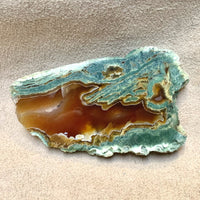 Geode, Orpheus Agate, Polished Slice (Bulgaria)