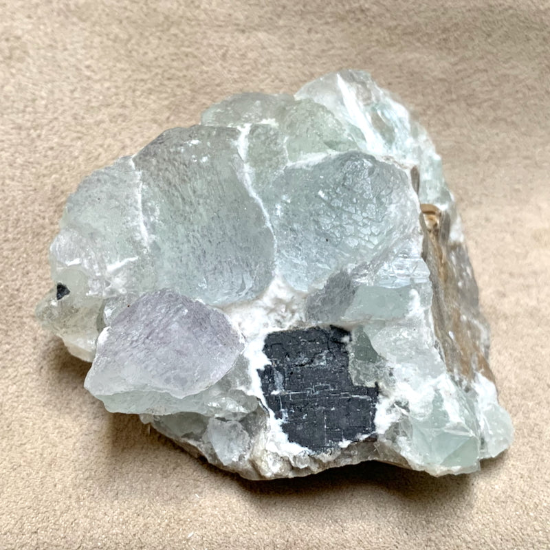 Fluorite and Galena (Mex-Tex Mine, Socorro Co., New Mexico)