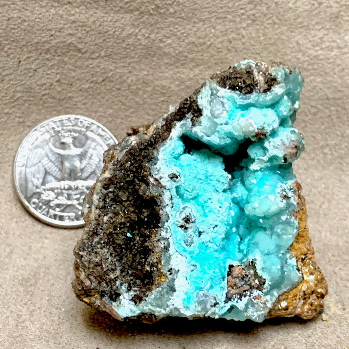 Smithsonite with Aurichalcite (Kelly Mine, Socorro Co., New Mexico)