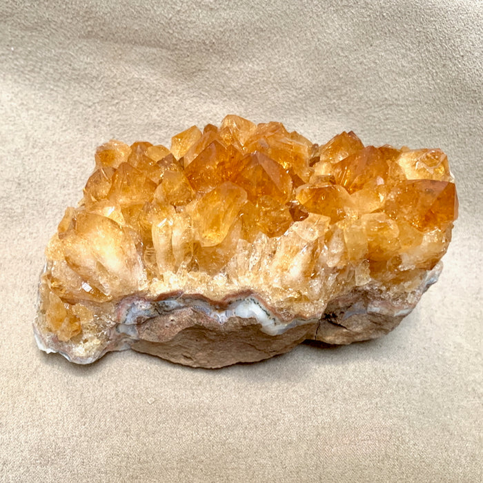 Citrine Crystal Cluster (Brazil)