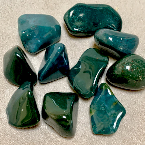 Bloodstone Polished Pebble (India)