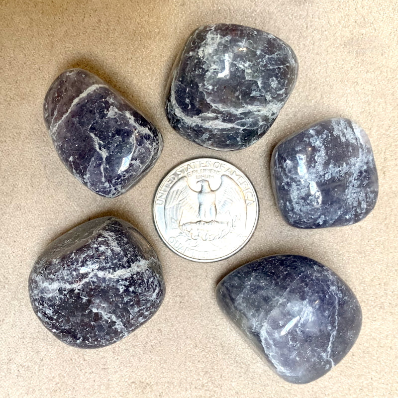 Iolite Pebbles