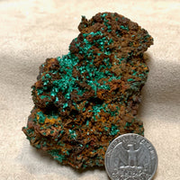 Malachite with Goethite (Mexico)