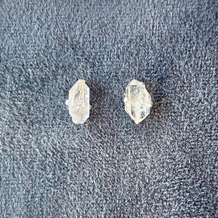 Herkimer "Diamond" Rough Stud Earrings