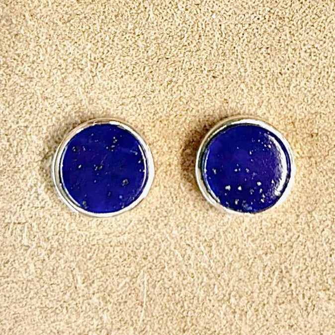 Lapis Lazuli Post Earrings