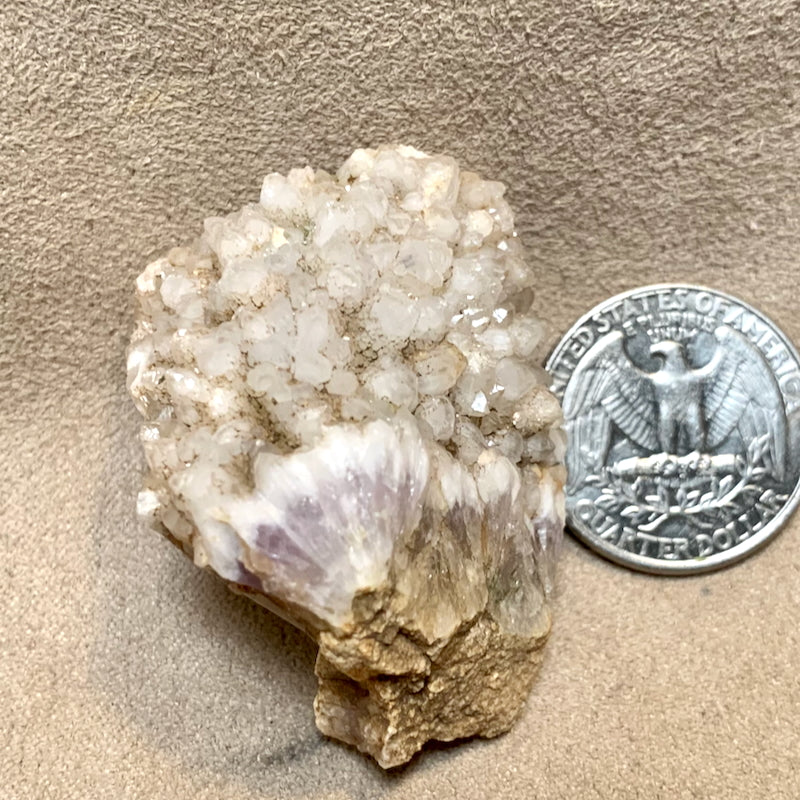 Quartz and Amethyst (Sierra Co., New Mexico)