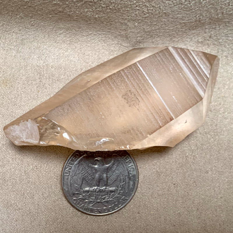 Quartz (Pink Lemurian) Crystal (Brazil)