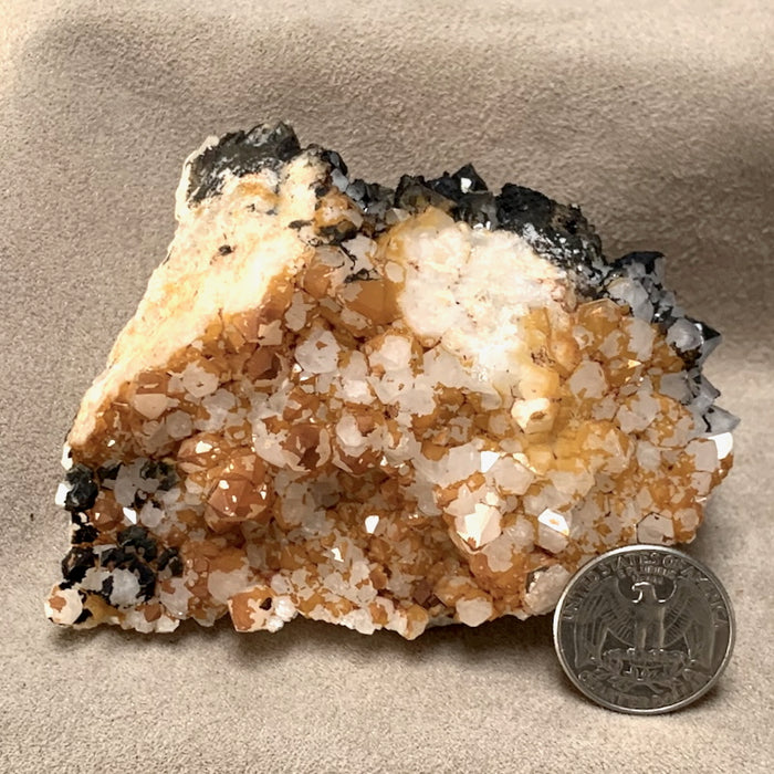 Quartz with Iron & Manganese Oxides (South Carolina)