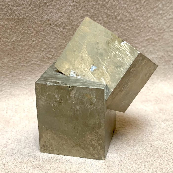 Pyrite Twinned Crystal (Spain)