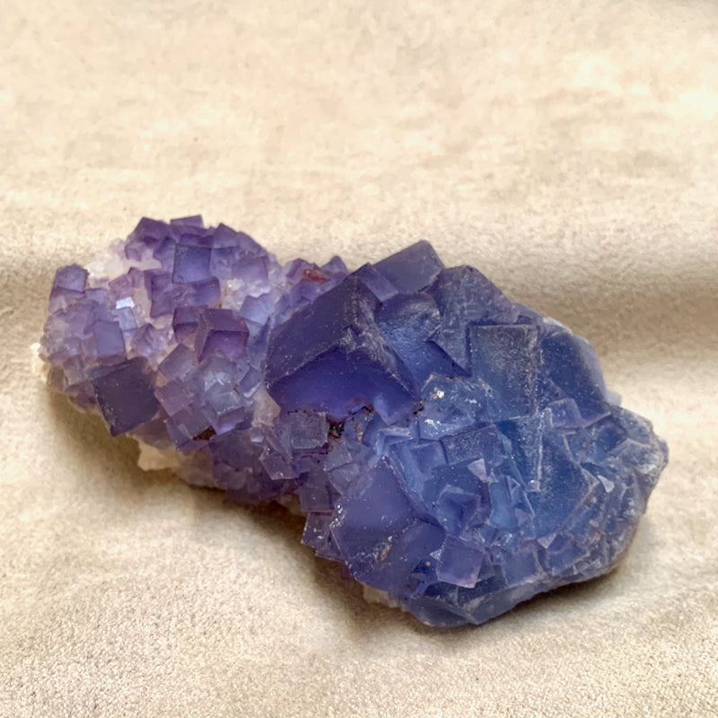 Fluorite with Quartz (Blanchard Mine, Socorro Co., New Mexico)